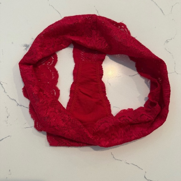 Cosabella Women’s Never Say Never Hottie Hotpant Red Lace Panties Small NWOT - Picture 8 of 10